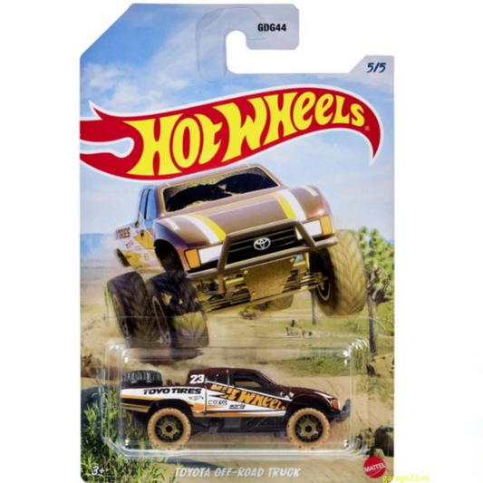 Hot Wheels Basico Toyota Off Road Truck Baja 4x4 Series