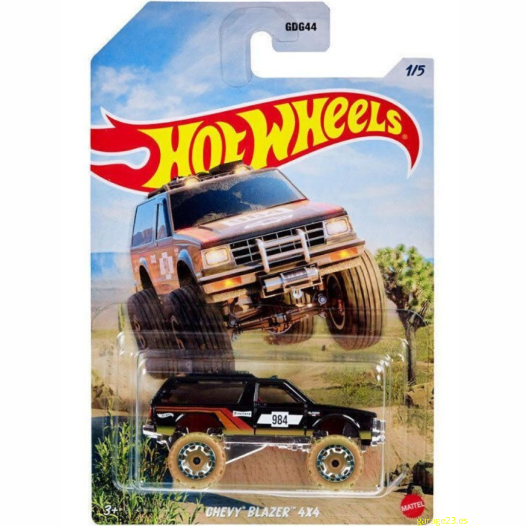 Hot Wheels Basico Chevrolet Blazer #984 Baja 4x4 Series