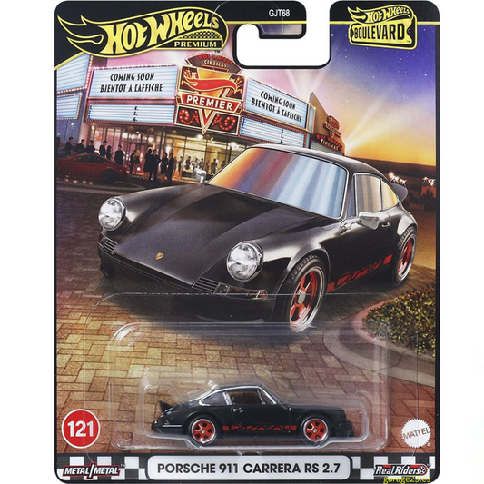 Hot Wheels Premium Boulevard Porsche 911 Carrera 2.7 RS # 121 JBL19
