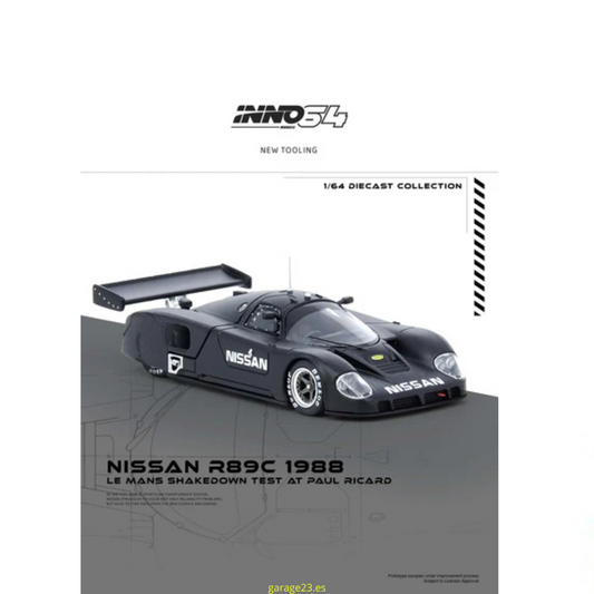 Inno64 DESMONTABLE - Prueba De Shakedown Del Nissan R89C Le Mans De Paul Ricard en 1988