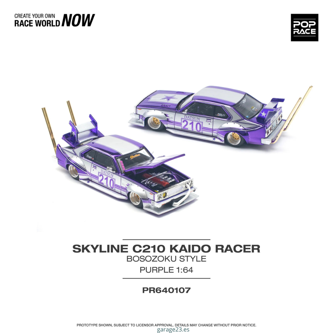 Pop Race Skyline C210 Kaido Racer Bosozoku Style