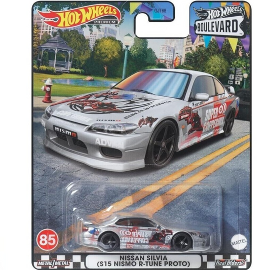 Hot Wheels Premium Nissan Silvia S15 Nismo R Tune Proto Boulevard