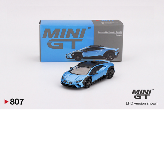 Minigt LAMBORGHINI HURACÁN STERRATO BLU AEGIR 2024 # 807