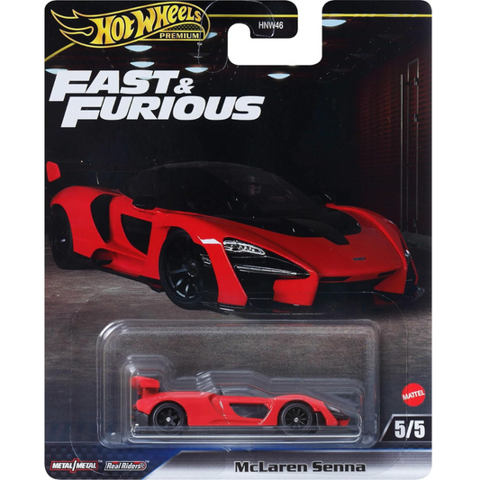 Hot Wheels Premium Fast and Furious McLaren Senna Pop Culture
