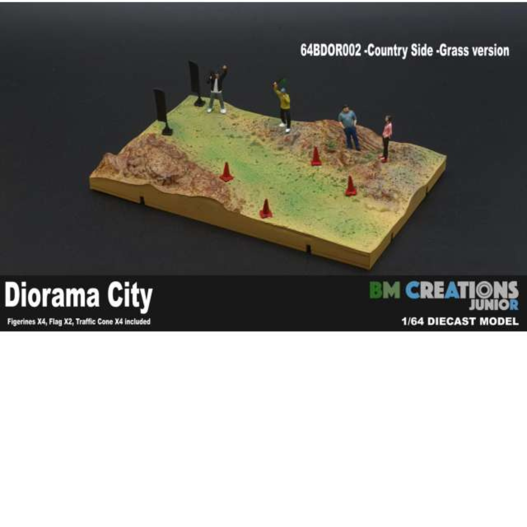 BM Creations Rally Diorama Country Side Grass Version 1.64