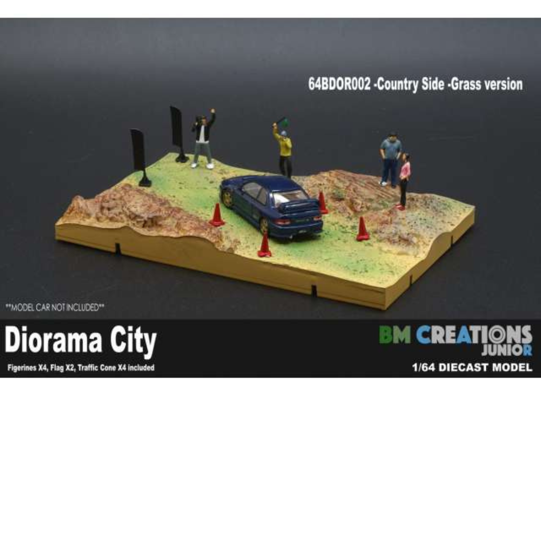 BM Creations Rally Diorama Country Side Grass Version 1.64
