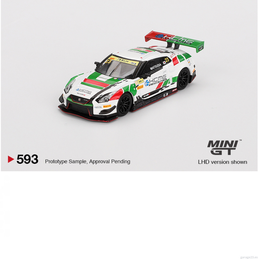 MINIGT NISSAN GTR R35 GT3 #23 KCMG FIA GT WORLD CUP MACAU 2018 1.64 # 593