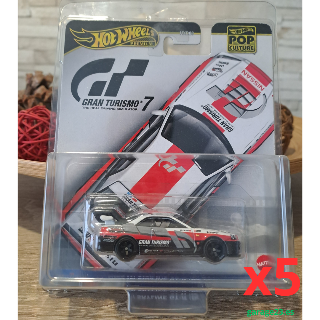 PREMIUM x5 BLISTER PREMIUM/ BOULEVARD Protector Blíster Hot Wheels Premium escala 1/64