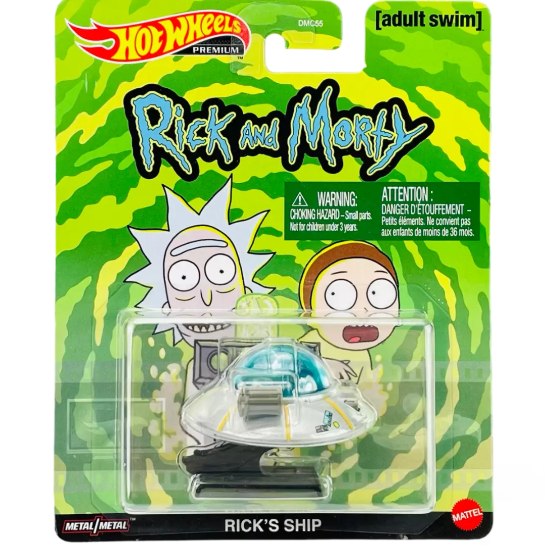 %%% Hot Wheels Premium Rick & Morty Ricks Ship