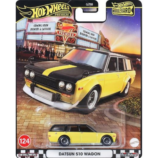 Hot Wheels Premium Boulevard Datsun Bluebird 510 Wagon # 124