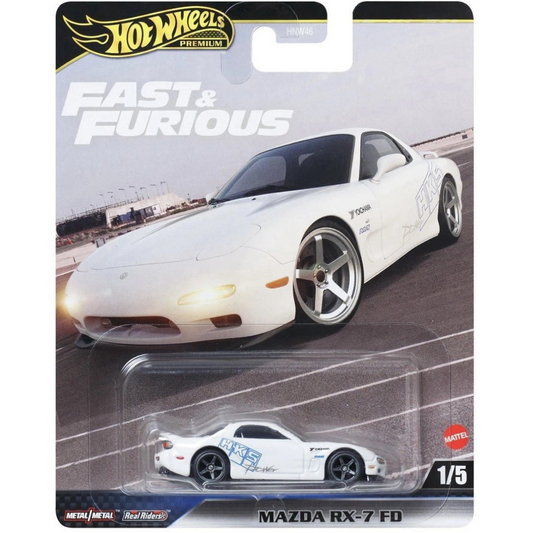 Hot Wheels Premium Mazda RX7 FD Fast and Furious