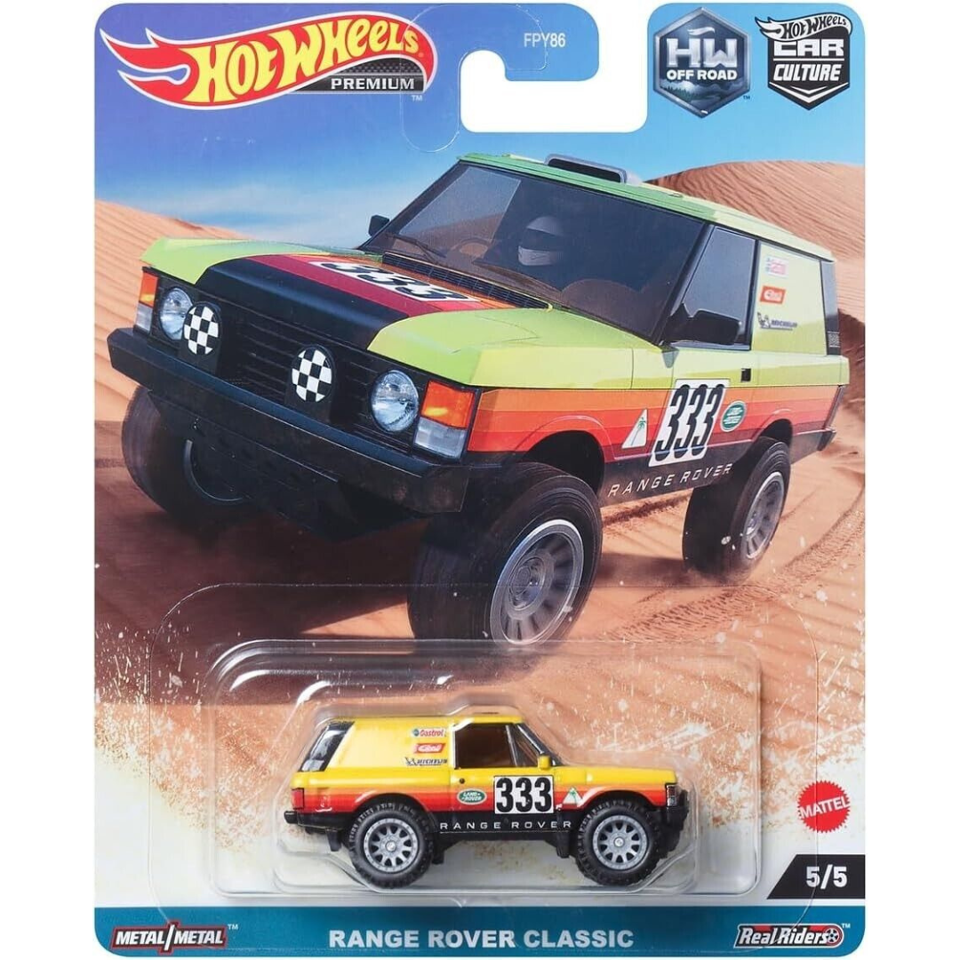 Hot Wheels Premium Range Rover Classic Car Culture HW Offroad