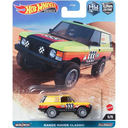 Hot Wheels Premium Range Rover Classic Car Culture HW Offroad