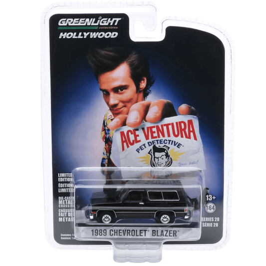 Greenlight Chevrolet Blazer Ace Ventura Detective de mascotas 1989 - Garage23