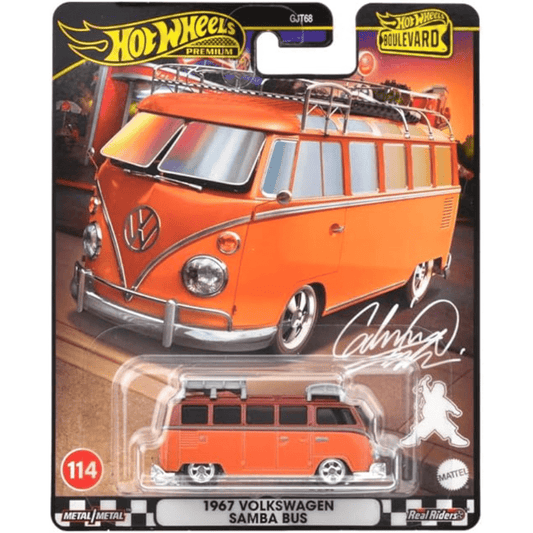 Hot Wheels Boulevard '67 Volkswagen Samba Bus Premium - Garage23