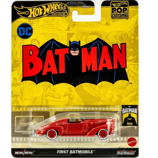 Hot Wheels First Batmobile Rojo - Garage23