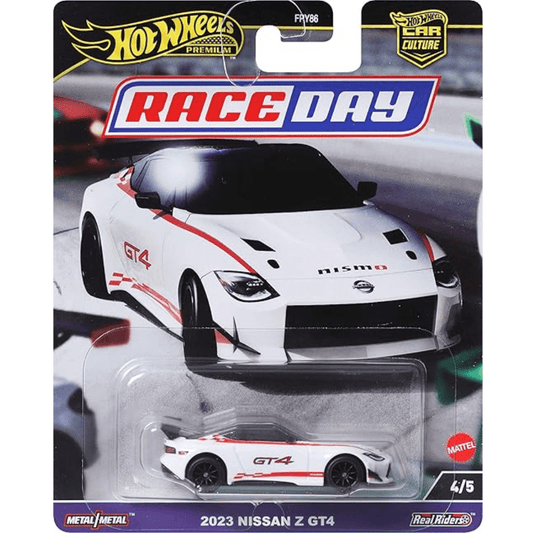 Hot Wheels Nissan Z GT4 Car Culture Race Day 2023 Premium - Garage23