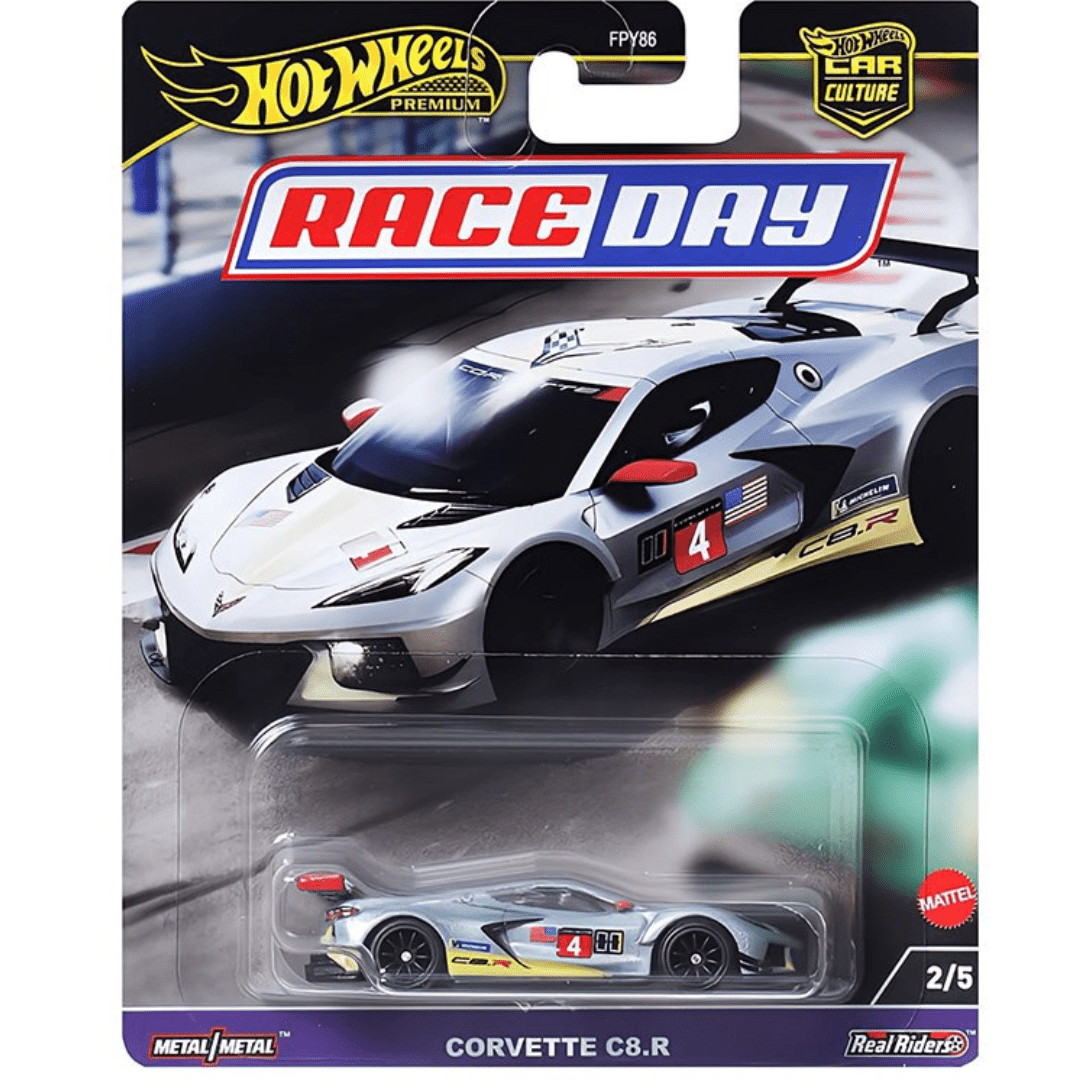 Hot Wheels Race Day Corvette C8R Premium - Garage23