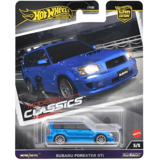 Hot Wheels Subaru Forester Sti Premium Modern Classic Car Culture - Garage23