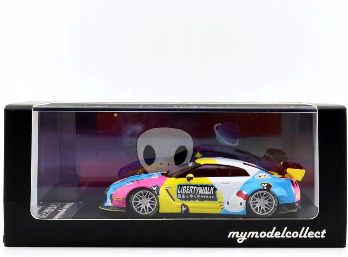 My Model Collect Nissan GTR R35 HELLO KITTY LBWK *** Pieza limitada a 799 Unidades