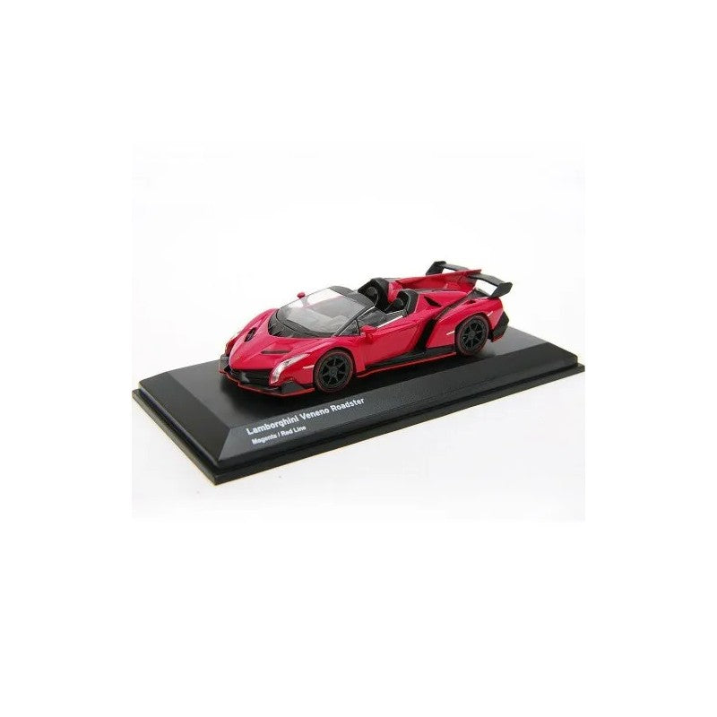 Kyosho Lamborghini Veneno Roadster magenta 1.64