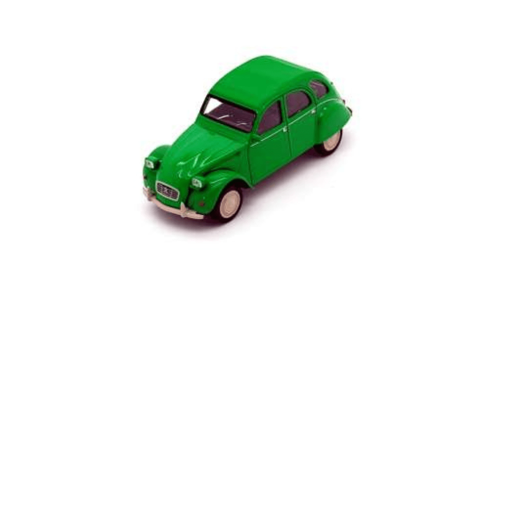 Norev - Vehículo en miniatura - Citroën 2CV 6 especial 1979 - Verde Bambú - Garage23