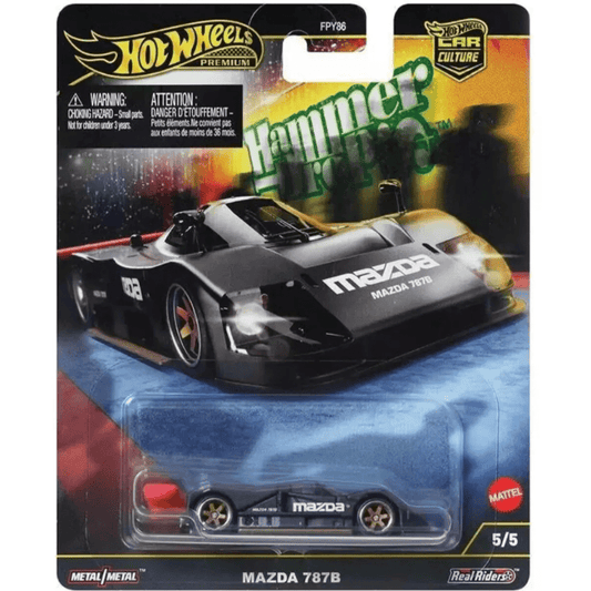 ***PREORDER*** LLEGADA FEBERO/MARZO*** Hot wheels Premium Mazda 787B *Hammer Drop*, black - Garage23