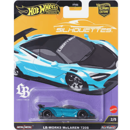 ***PREORDER*** LLEGADA FEBRERO APROX*** Hot wheels Premium McLaren 720S Silhouettes - Garage23