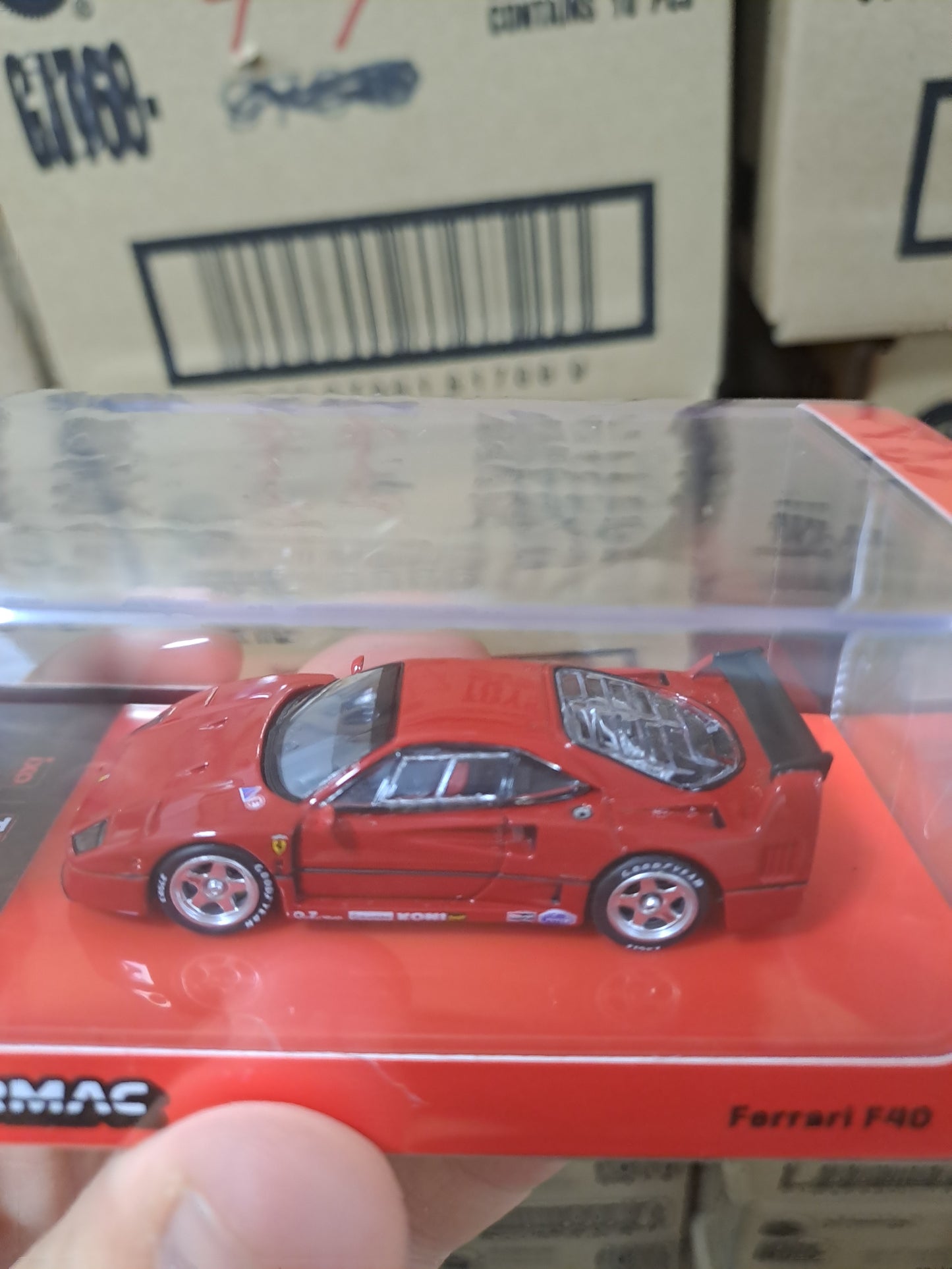 Tarmac Works 1.64 Ferrari F40 Red TC-T64R-076-RE2
