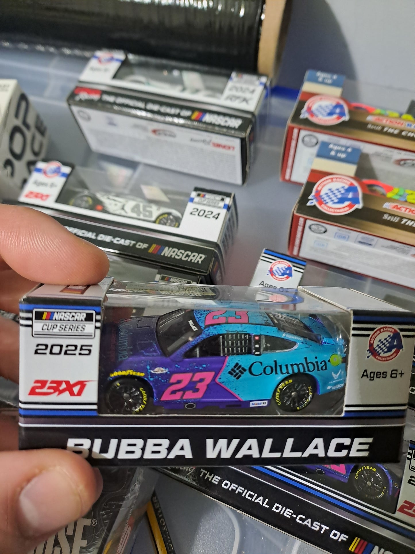 Nascar Action Racing 1/64 2025 Toyota Camry XSE #23 Bubba Wallace * Columbia