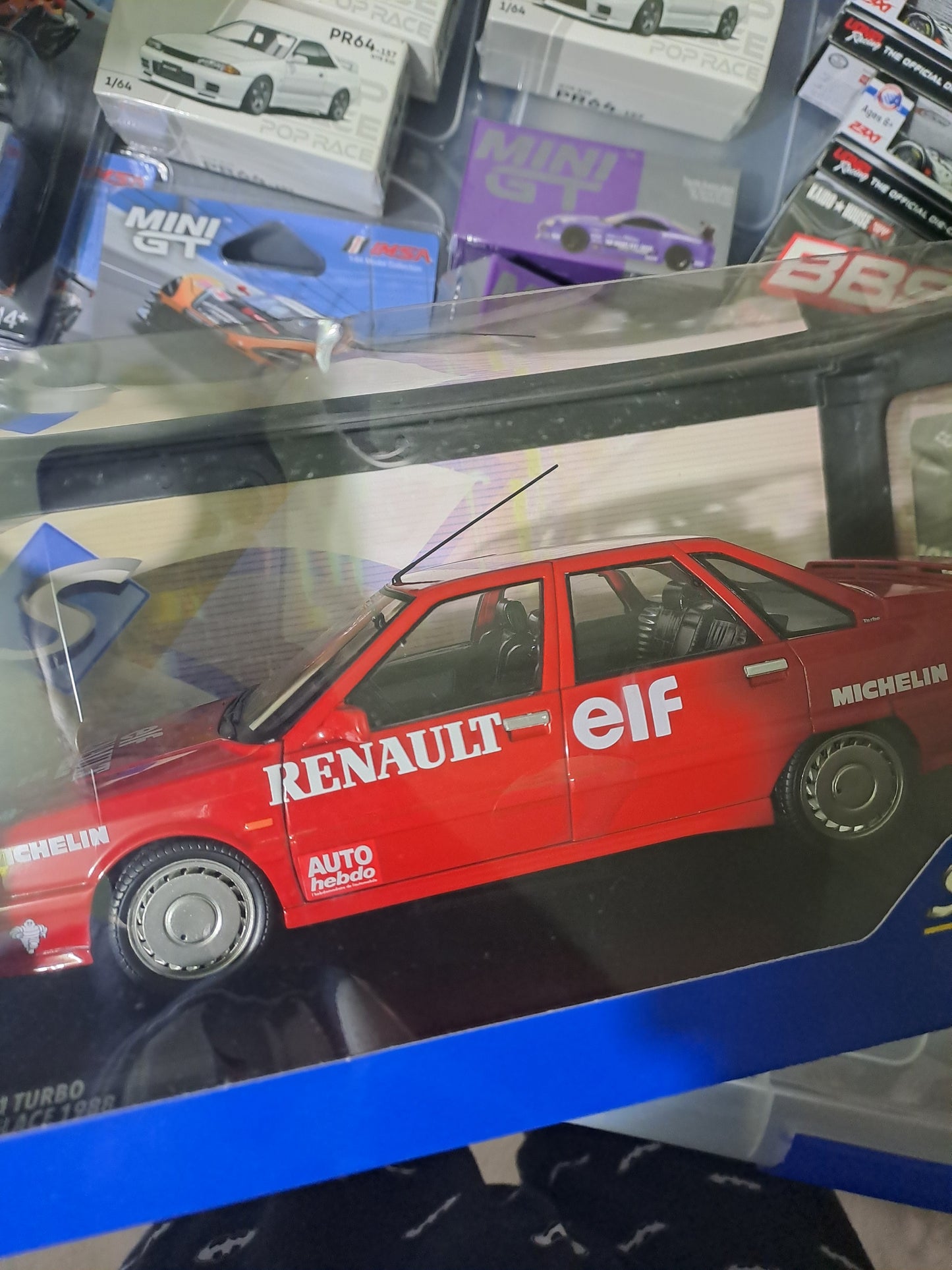 1/18 Solido Renault 21 TURBO Mk1 – Récord de velocidad sobre hielo – 1988