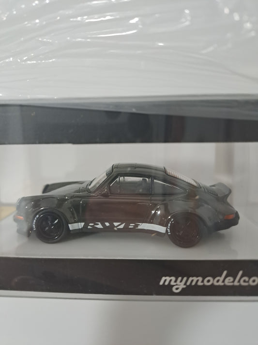 My Model Collect Porsche RWB 930, chrome gunmetal black 1.64 MMC640002V