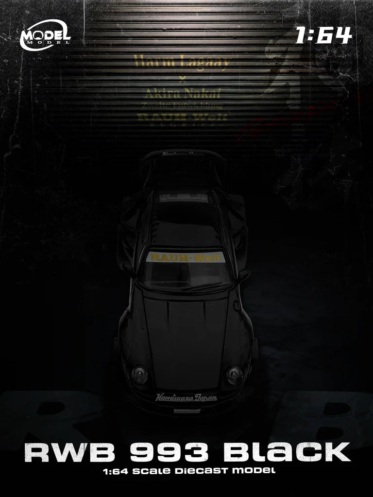 Model Model 1/64 RWB 993 Black MM64-RWB993-004