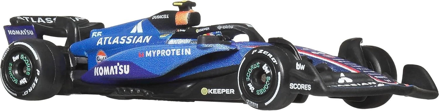 Hot Wheels Premium F1 Formula 1  Williams #55 Carlos Sainz 1/64