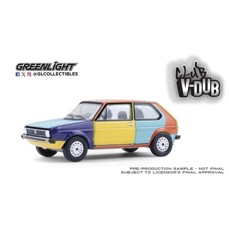 Greenlight 1975 Volkswagen Golf / Rabbit  ** Tributo a Harlequin ** 1/64