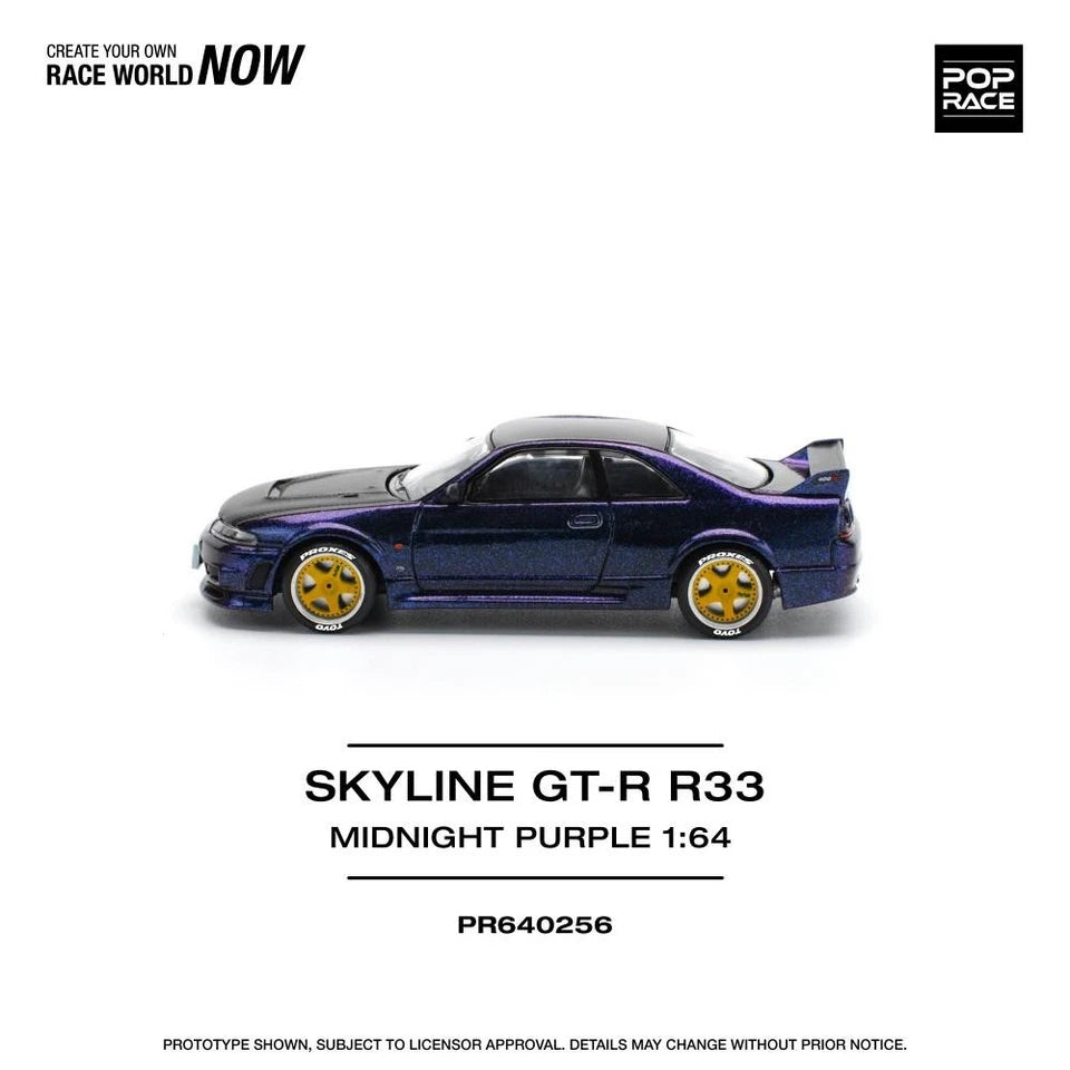 Pop Race Skyline GTR R33 Nismo Midnight Purple # 256