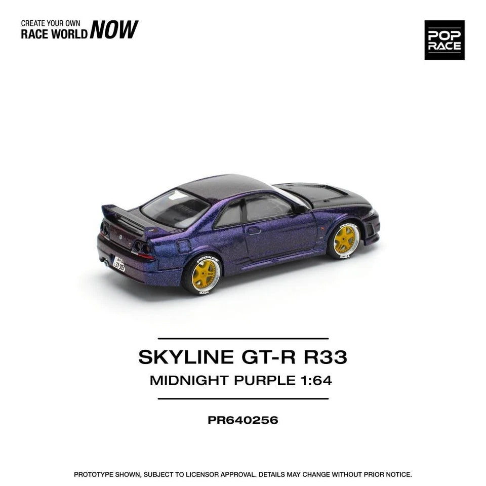 Pop Race Skyline GTR R33 Nismo Midnight Purple # 256