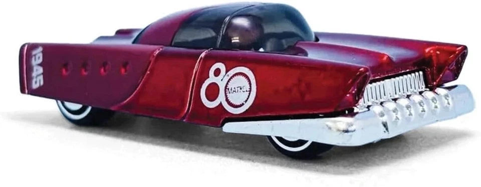 Hot Wheels Mattel's 80th Anniversary Dream Mobile Basico red