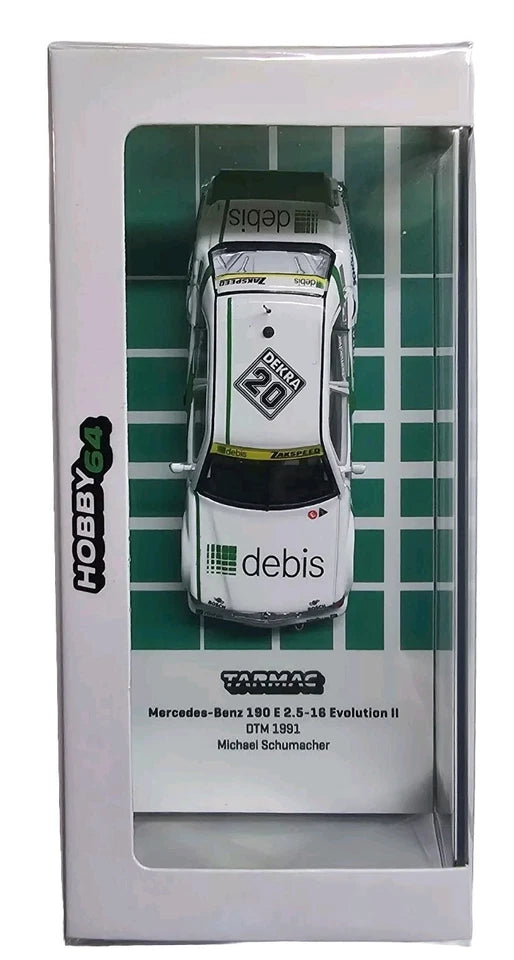 Tarmac Works Mercedes-Benz 190 E 2.5-16 Evolution II DTM 1991 Michael Schumacher 1.64