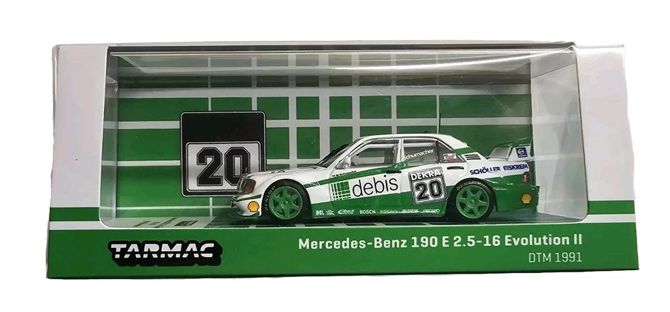 Tarmac Works Mercedes-Benz 190 E 2.5-16 Evolution II DTM 1991 Michael Schumacher 1.64