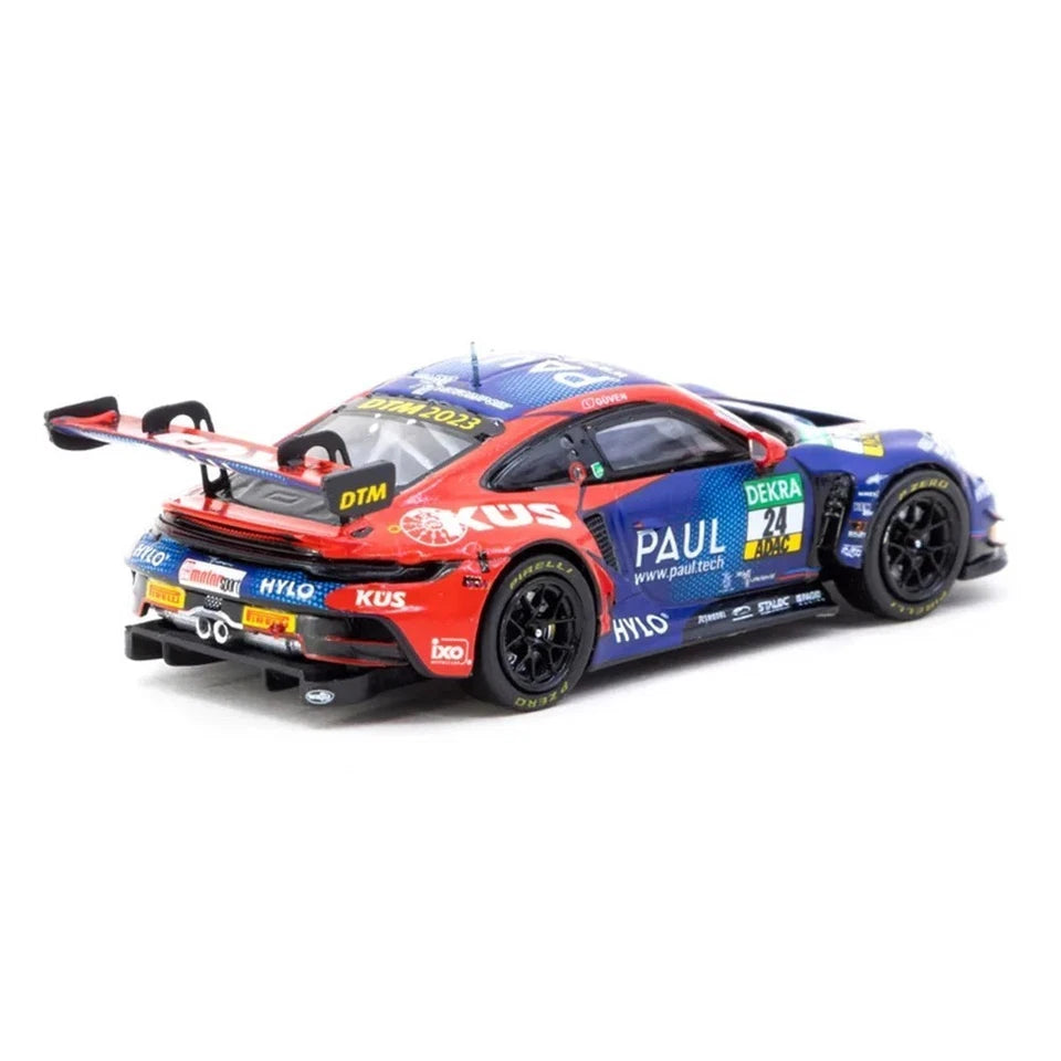 Tarmac Works 1.64 Porsche 911 GT3 R DTM 2023 Ayhancan Güven #24 Paul T64-084-23 DTM 24