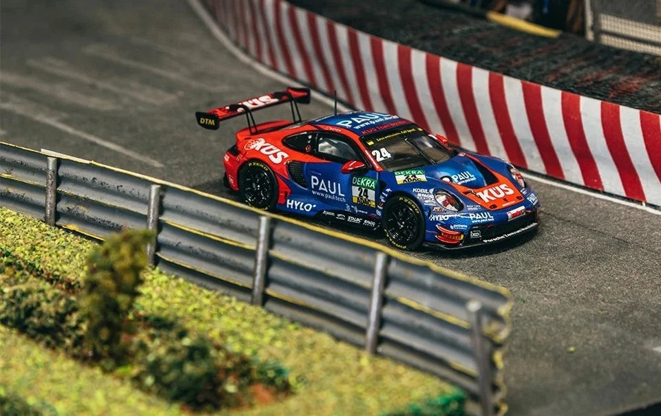Tarmac Works 1.64 Porsche 911 GT3 R DTM 2023 Ayhancan Güven #24 Paul T64-084-23 DTM 24