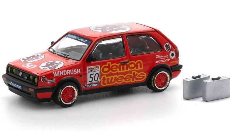 Pop Race Volkswagen Golf GTI MKII Team Demon Tweeks BTCC 1988 # 105