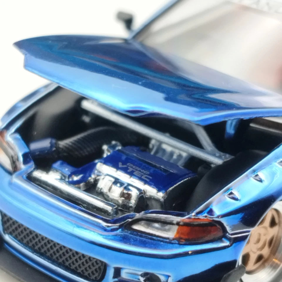 Pop Race Pandem Civic EG6 blue chrome # 206