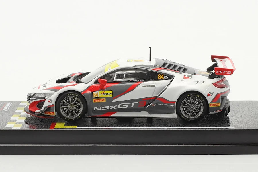 Tarmac 1/64 2017 Honda NSX GT3 Macau GT Cup Renger van der Zande Fia GT World Cup