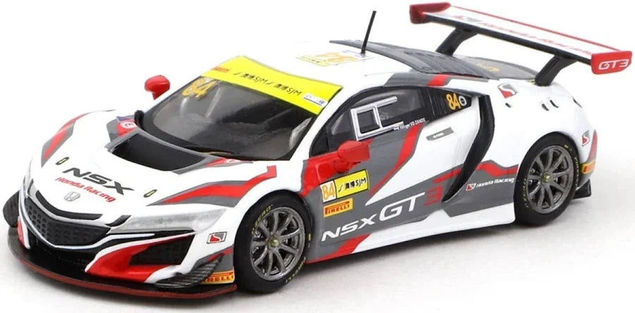 Tarmac 1/64 2017 Honda NSX GT3 Macau GT Cup Renger van der Zande Fia GT World Cup