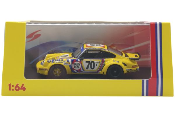 Spark 1.64 Porsche 911 Carrera RSR 3.0 No.70 24H Le Mans 1974 R. Touroul - H. Cachia - D. Rua
