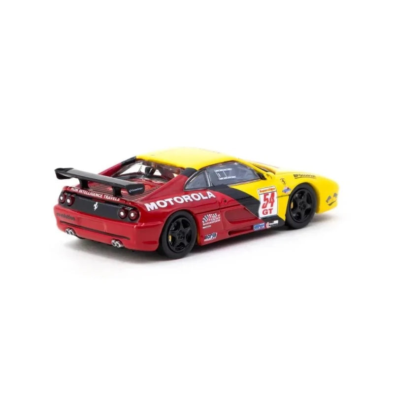 Tarmac Works 1/64 Ferrari F355 Challenge #54 Matt Drendel World Challenge Series 2000 Yellow Red TC-T64-083-00WCS54