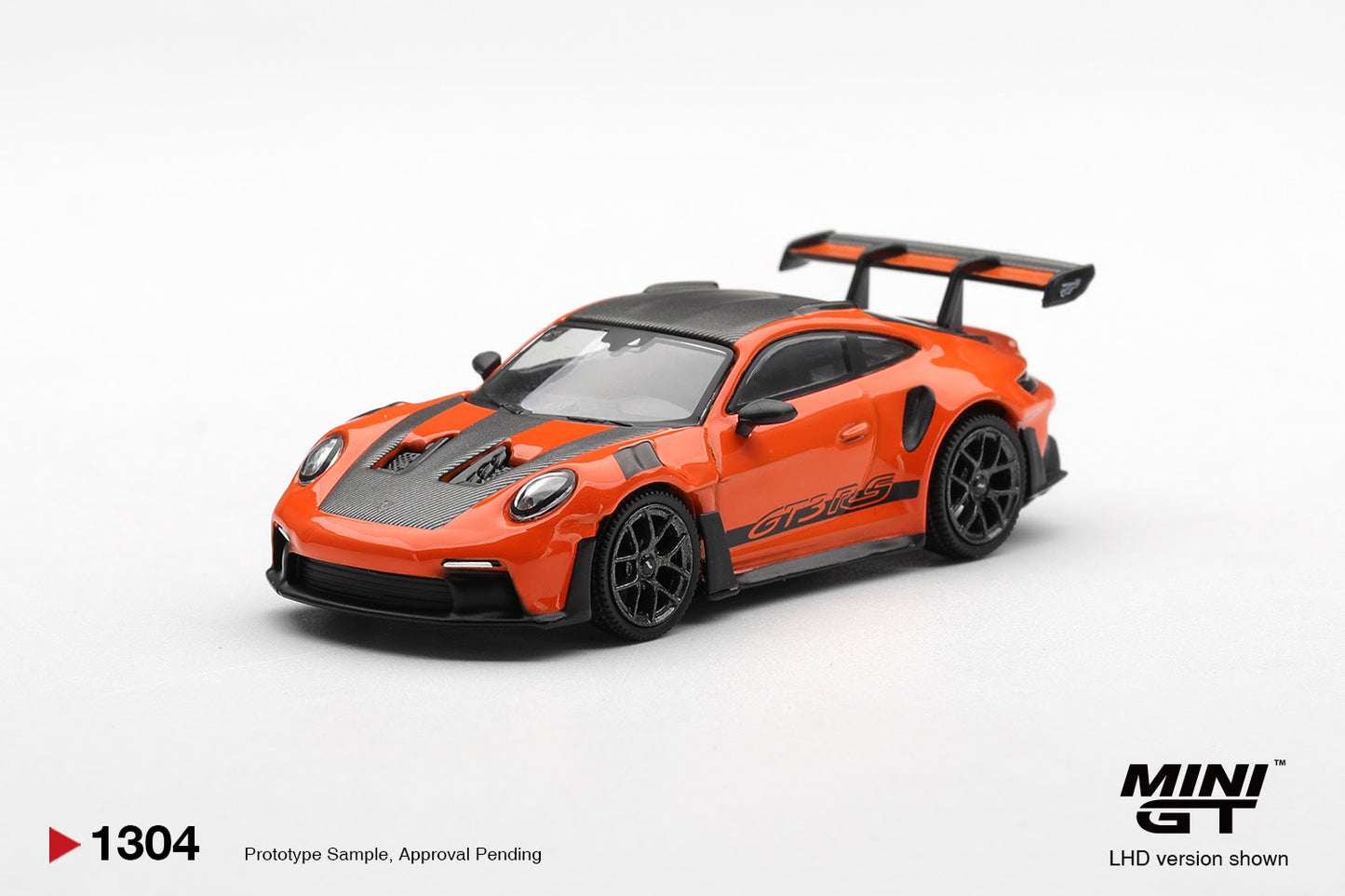 ***PREORDER *** LLEGADA APROXIMADA PRIMER TRIMESTRE 2027 *** MINI GT PORSCHE 911 (992) GT3 RS GULF ORANGE WEISSACH PACKAGE 2024 # 1304
