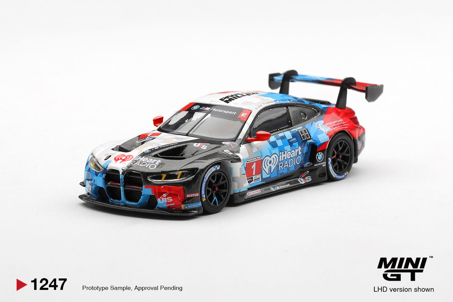 ***PREORDER *** LLEGADA APROXIMADA PRIMER TRIMESTRE 2027 *** MINI GT BMW M4 GT3 EVO #1 PAUL MILLER RACING DAYTONA 24 HRS 2025 # 1247